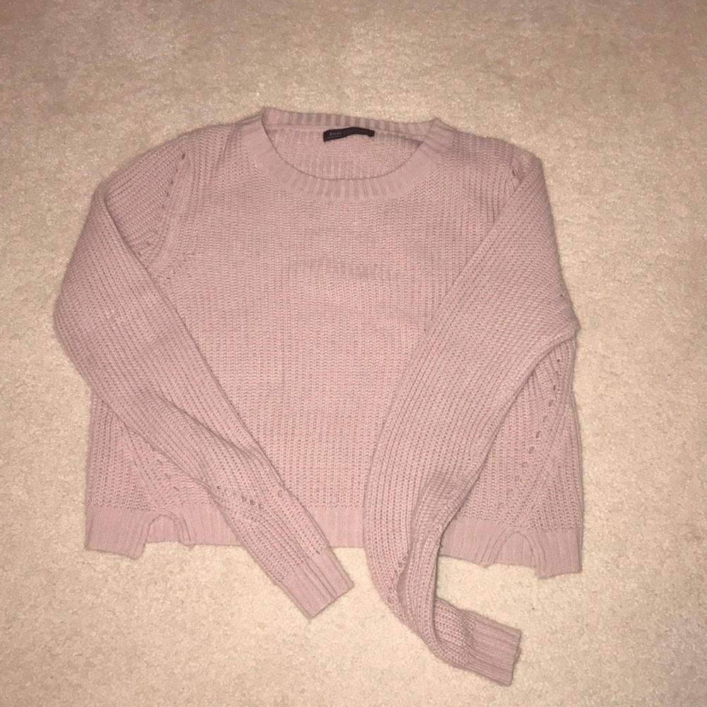 Crop sweater
